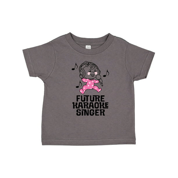 inktastic Future Karaoke Singer Girls Toddler T-Shirt 